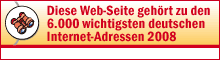 TINTON geh&ouml;rt zu den 6.000 wichtigsten deutschen Internetadressen.